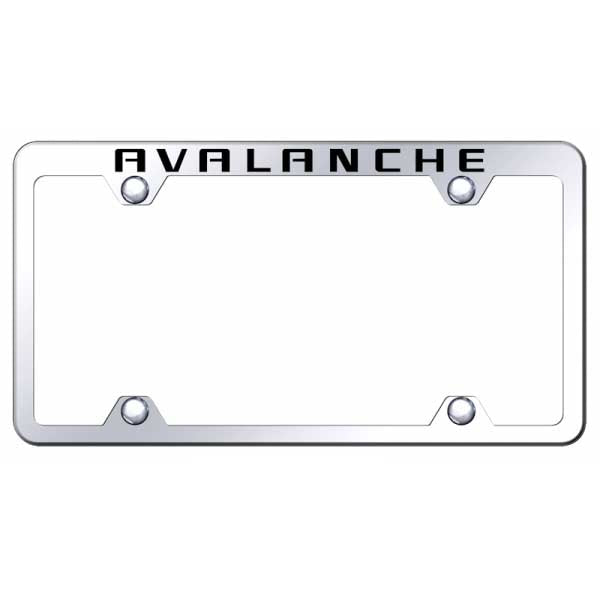Avalanche Steel Truck Wide Body Frame - Etched Mirrored