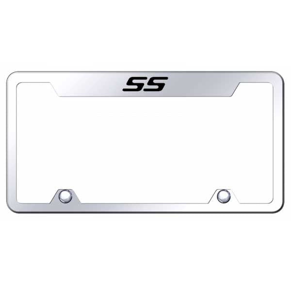 SS Steel Truck Cut-Out Frame - Laser Etched Mirrored