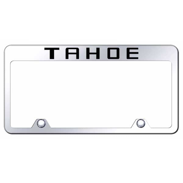 Tahoe Steel Truck Frame - Laser Etched Mirrored