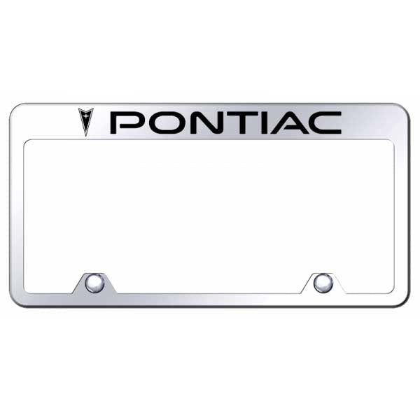 Light Gray Pontiac Steel Truck Frame - Laser Etched Mirrored