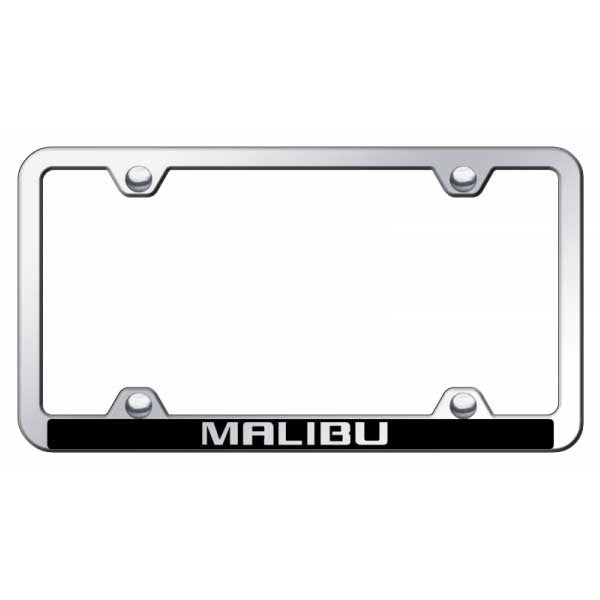 Black Malibu Wide Body ABS Frame - Laser Etched Mirrored