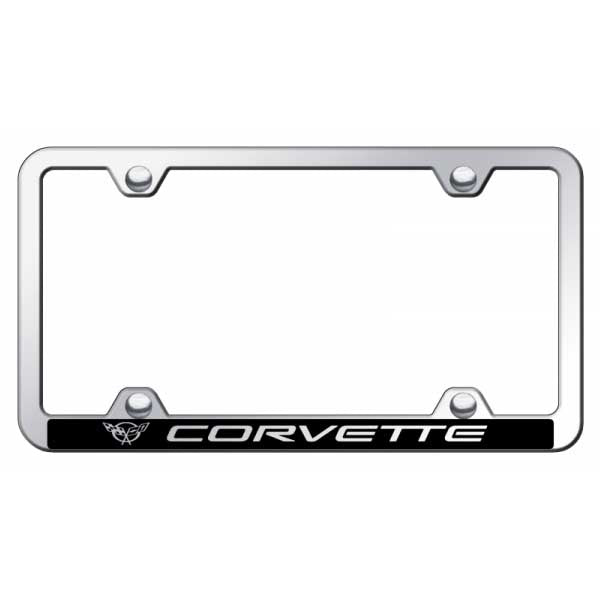 Corvette C5 Wide Body ABS Frame - Laser Etched Mirrored