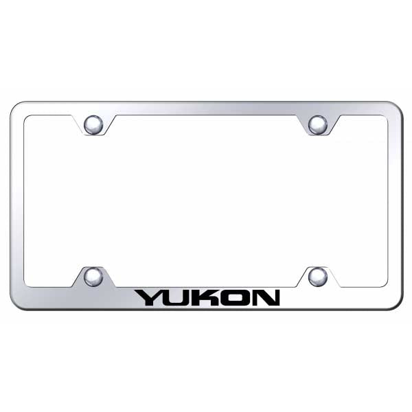 Yukon Steel Wide Body Frame - Laser Etched Mirrored