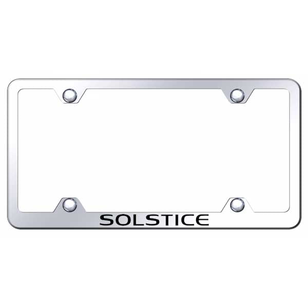Light Gray Solstice Steel Wide Body Frame - Laser Etched Mirrored