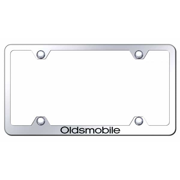 Oldsmobile Steel Wide Body Frame - Laser Etched Mirrored