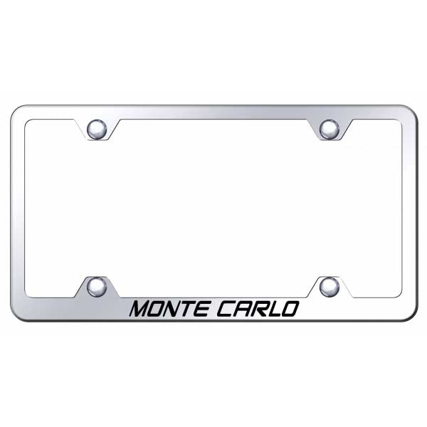 Monte Carlo Steel Wide Body Frame - Laser Etched Mirrored