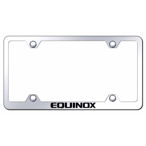 Light Gray Equinox Steel Wide Body Frame - Laser Etched Mirrored