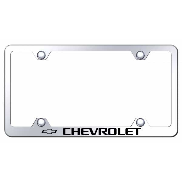 Chevrolet Steel Wide Body Frame - Laser Etched Mirrored