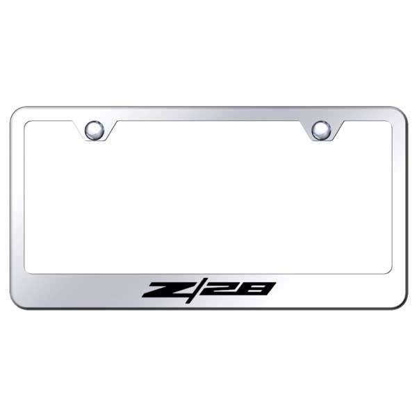 Light Gray Z28 Stainless Steel Frame - Laser Etched Mirrored