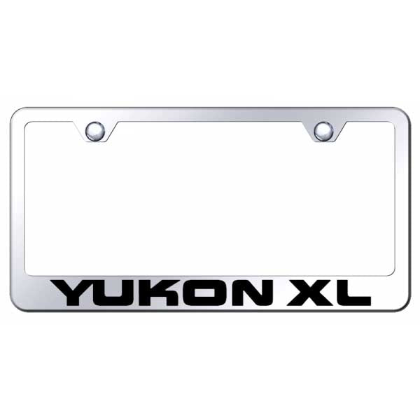 Yukon XL Stainless Steel Frame - Laser Etched Mirrored