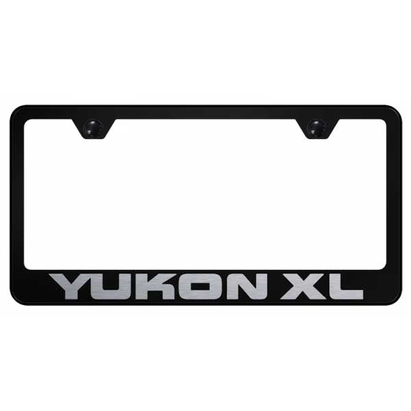 Gray Yukon XL Stainless Steel Frame - Laser Etched Black