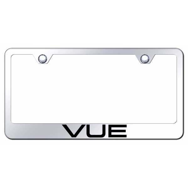 Vue Stainless Steel Frame - Laser Etched Mirrored