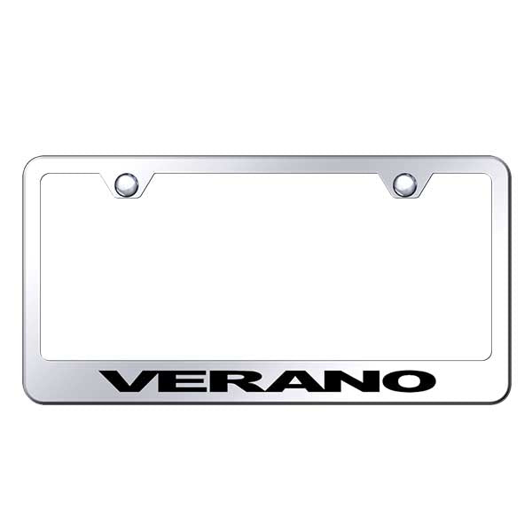 Light Gray Verano Stainless Steel Frame - Laser Etched Mirrored