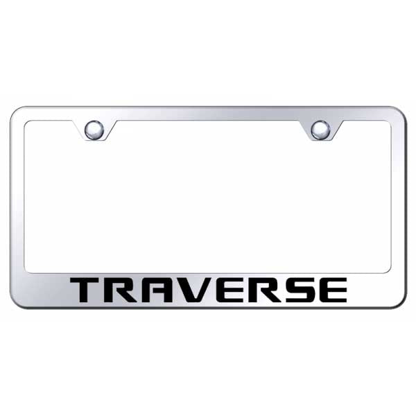 Light Gray Traverse Stainless Steel Frame - Laser Etched Mirrored