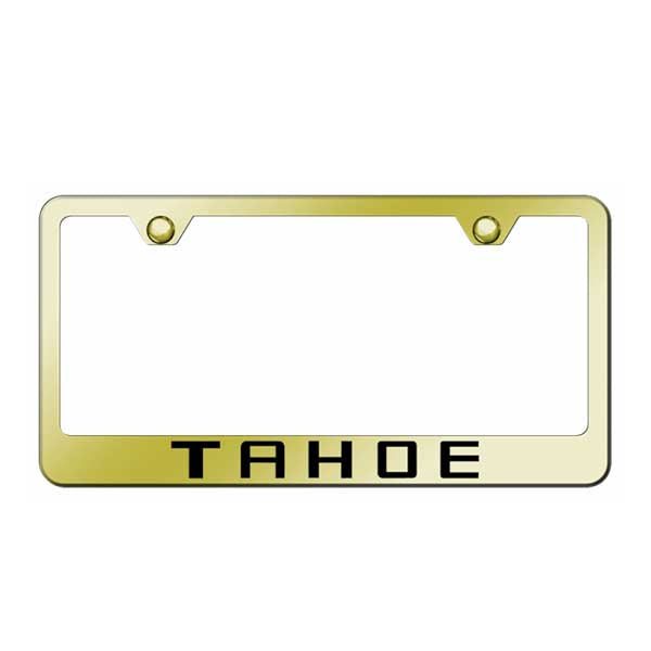 Wheat Tahoe Stainless Steel Frame - Laser Etched Gold