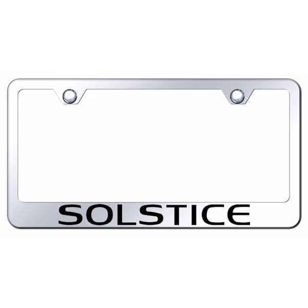 Light Gray Solstice Stainless Steel Frame - Laser Etched Mirrored