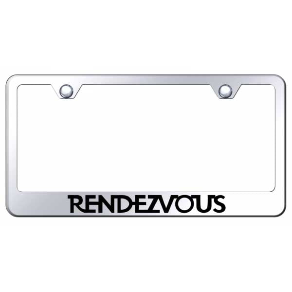 Rendezvous Stainless Steel Frame - Laser Etched Mirrored