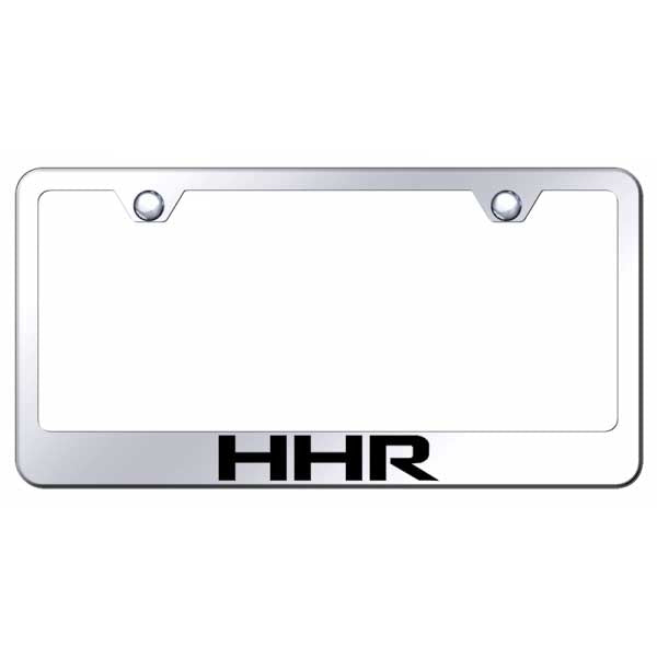 Light Gray HHR Stainless Steel Frame - Laser Etched Mirrored