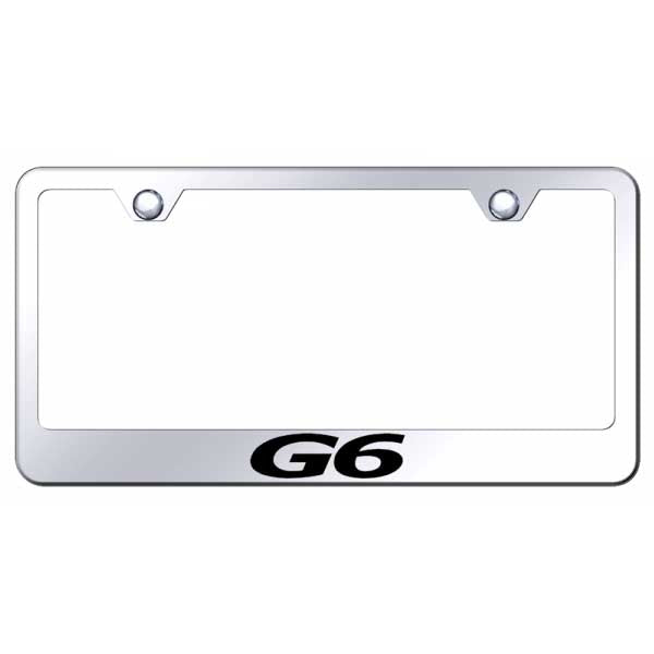 Light Gray G6 Stainless Steel Frame - Laser Etched Mirrored