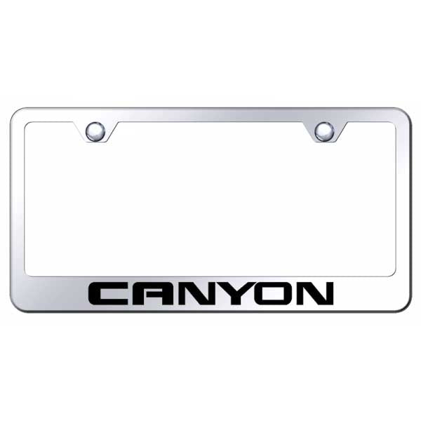 Light Gray Canyon Stainless Steel Frame - Laser Etched Mirrored