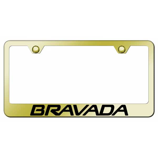 Bisque Bravada Stainless Steel Frame - Laser Etched Gold
