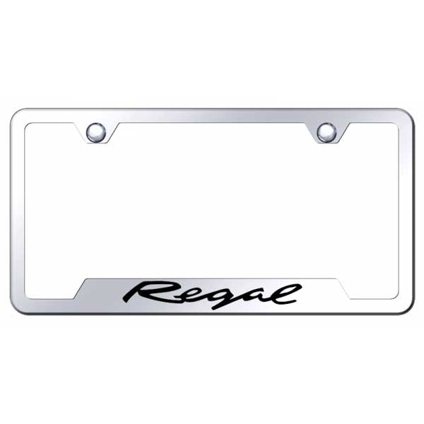 Regal Cut-Out Frame - Laser Etched Mirrored