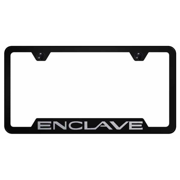 Enclave Cut-Out Frame - Laser Etched Mirrored