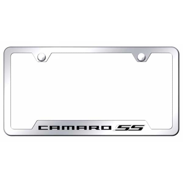 Camaro RS Cut-Out Frame - Laser Etched Mirrored