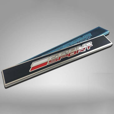 Dark Gray 2014-2019 C7 Corvette - Grand Sport Replacement Door Sills - Carbon Fiber w/Stainless Trim
