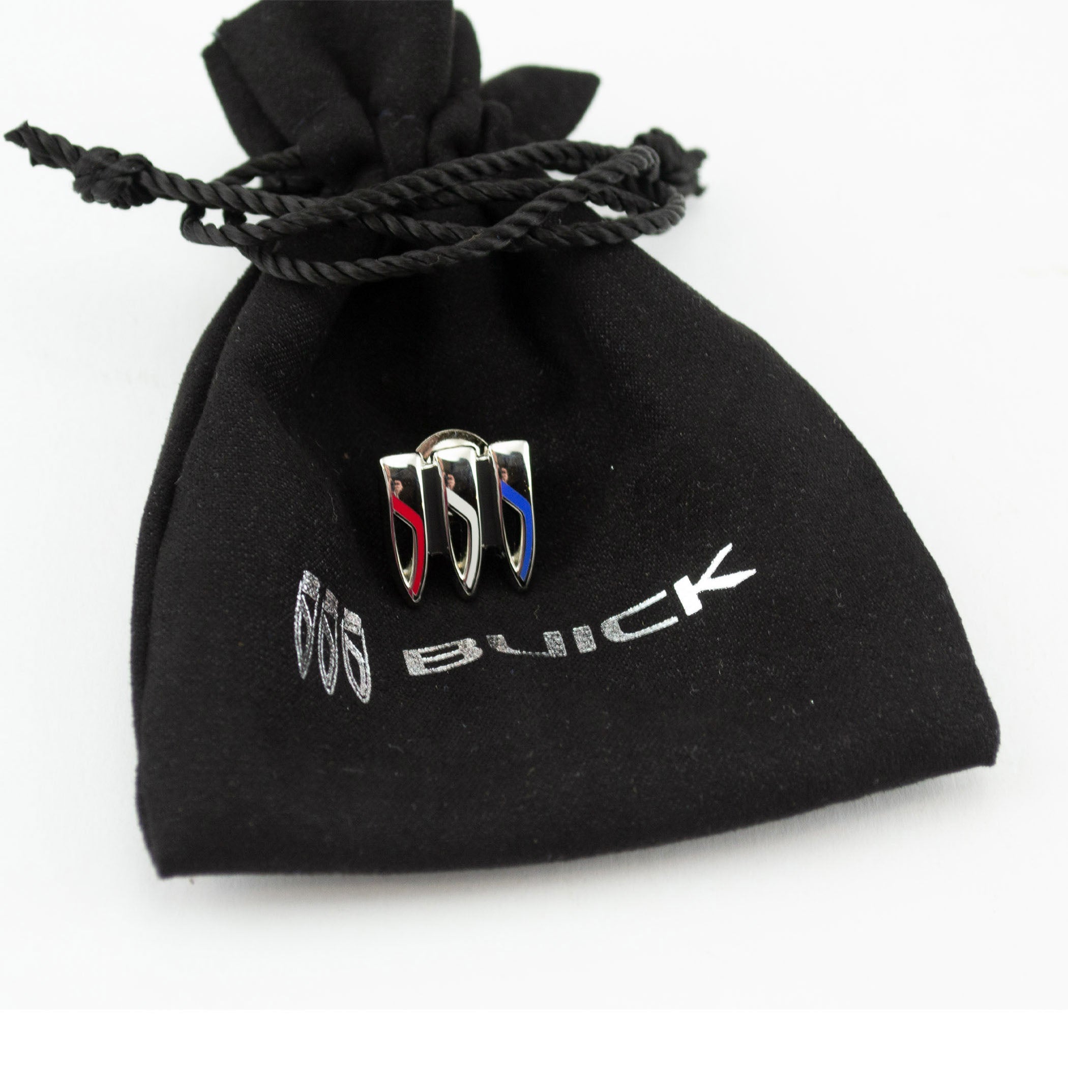 White Smoke Buick Lapel Pin