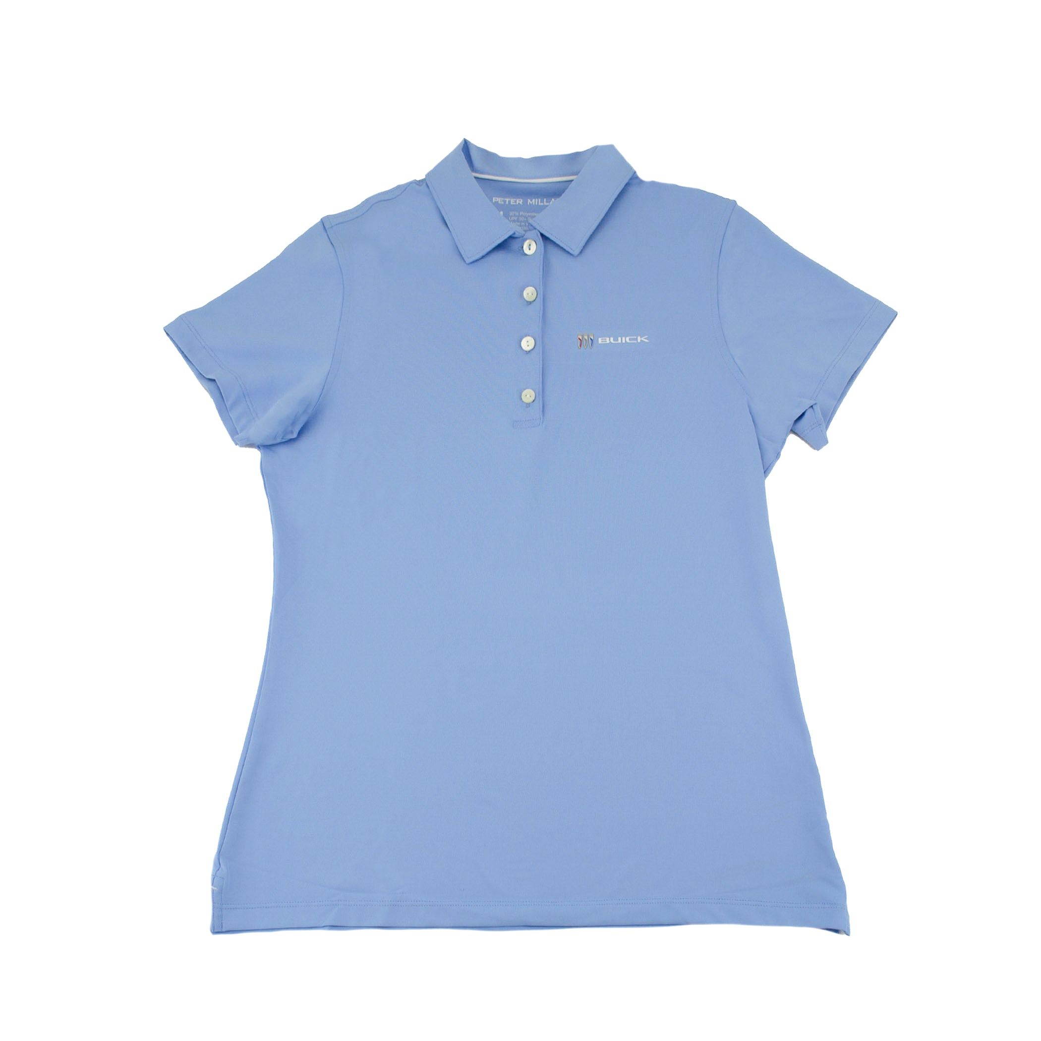Sky Blue Buick Ladies Peter Millar Performance Polo