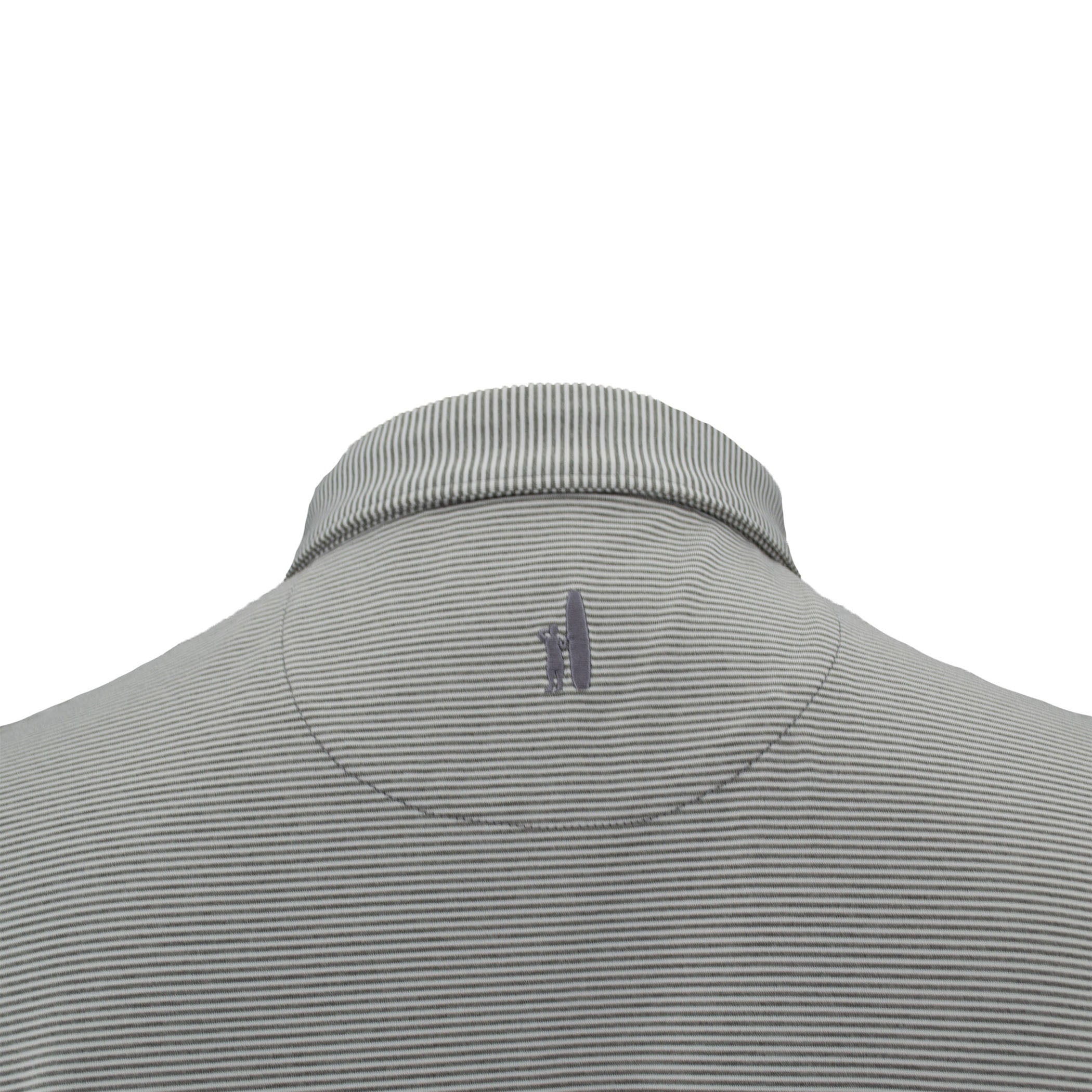 Light Slate Gray Buick Mens Johnnie-O Striped Polo