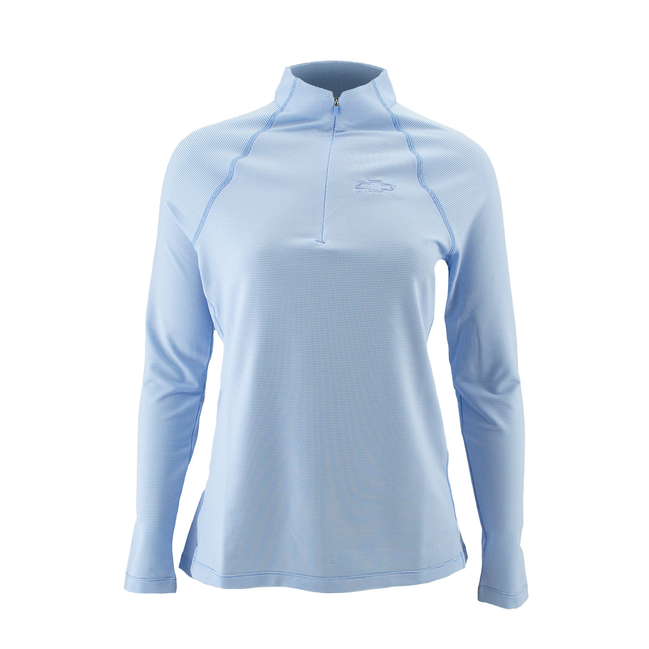 Light Steel Blue Chevrolet Women's Peter Millar Raglan-Sleeve Perth Layer