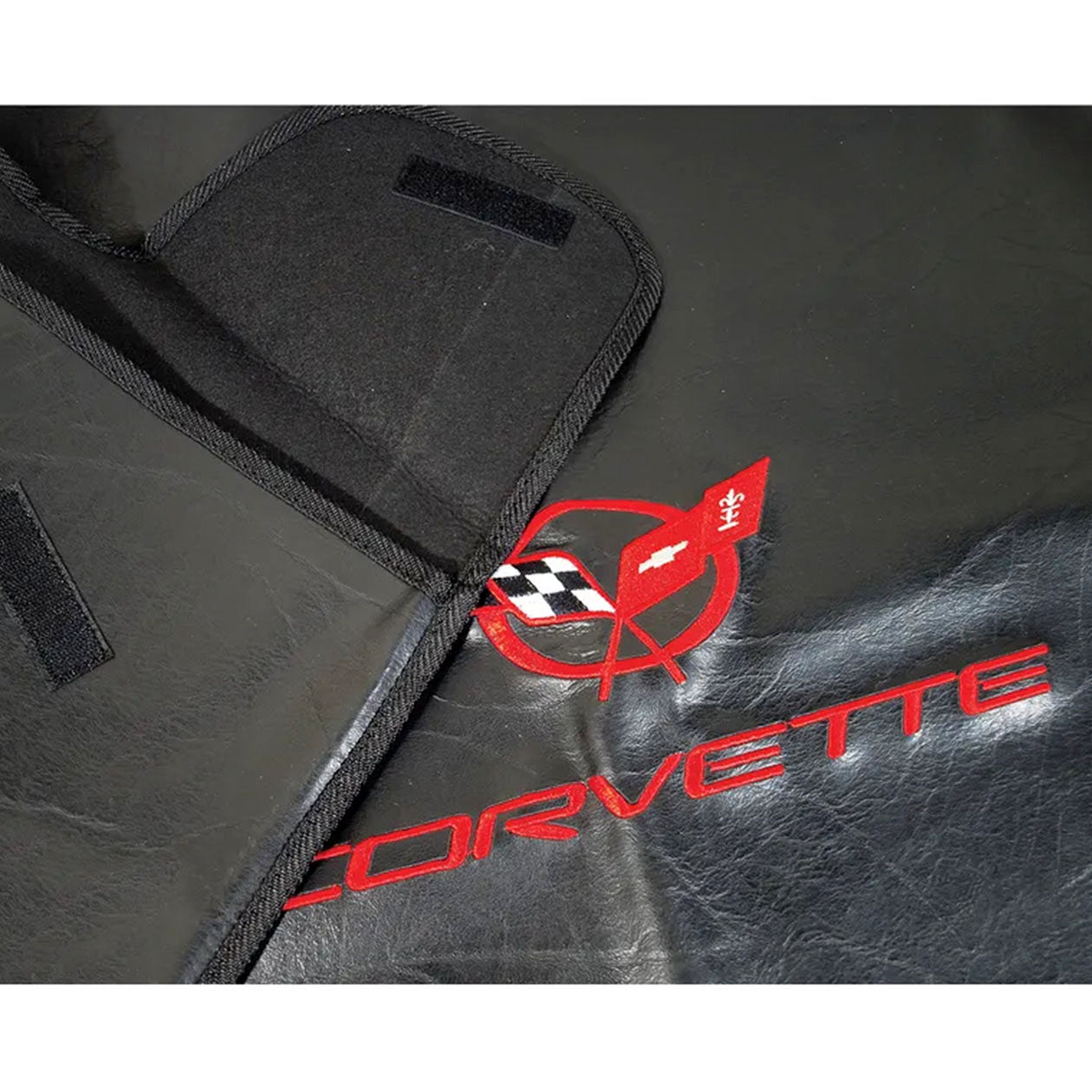 Dark Slate Gray Corvette Embroidered Removeable Roof Top Bag (1968-2019)