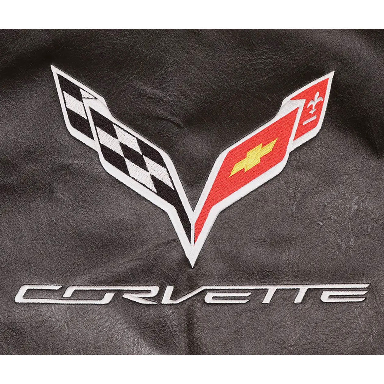 Dark Slate Gray Corvette Embroidered Removeable Roof Top Bag (1968-2019)