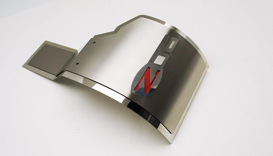 Light Gray 2006-2013 Z06 Corvette - Z06 Deluxe Alternator Cover - Polished & Brushed Stainless