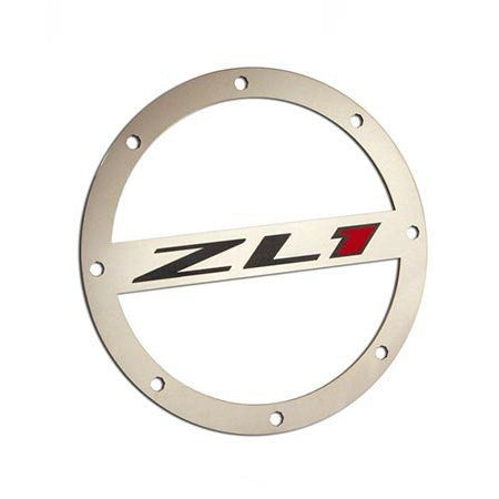 Light Gray 2010-2013 Camaro SS - Side View Mirror Trim SuperSport Style 2Pc - Brushed Stainless Steel (Copy)