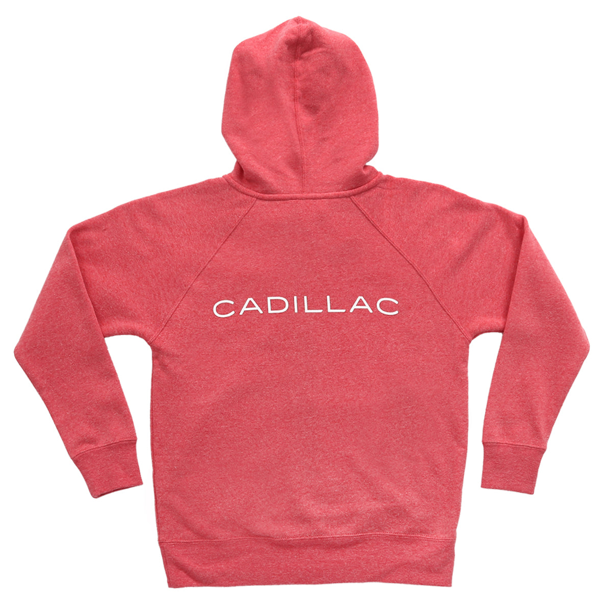 Tomato Cadillac Youth Full Zip Hoodie - Pomegranate
