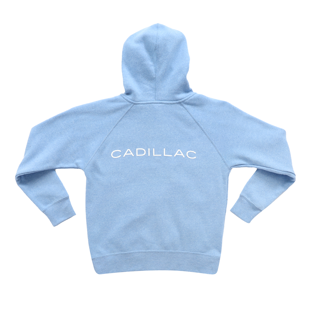 Cadillac Youth Full Zip Hoodie - Pacific Blue