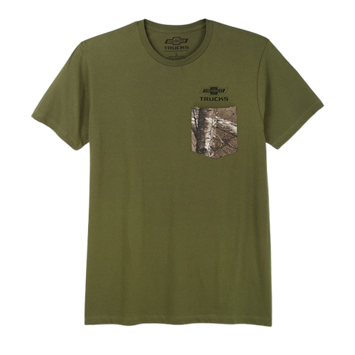 Chevrolet Trucks 100th Camo Pocket T-Shirt