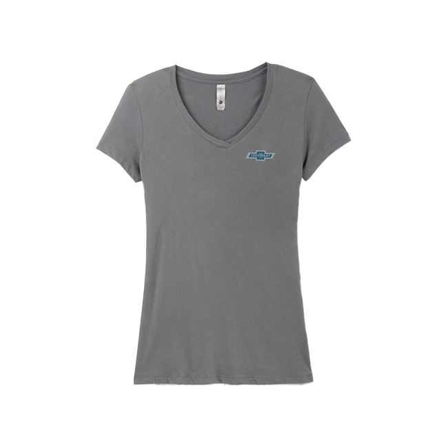 Dim Gray Chevrolet Ladies Iconic T-Shirt