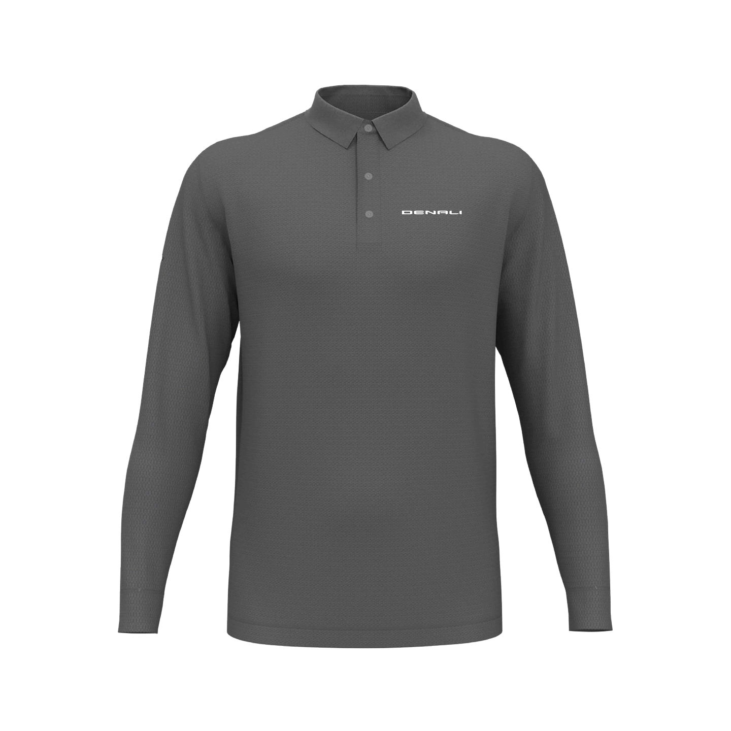Dim Gray Denali Callaway Long Sleeve Polo