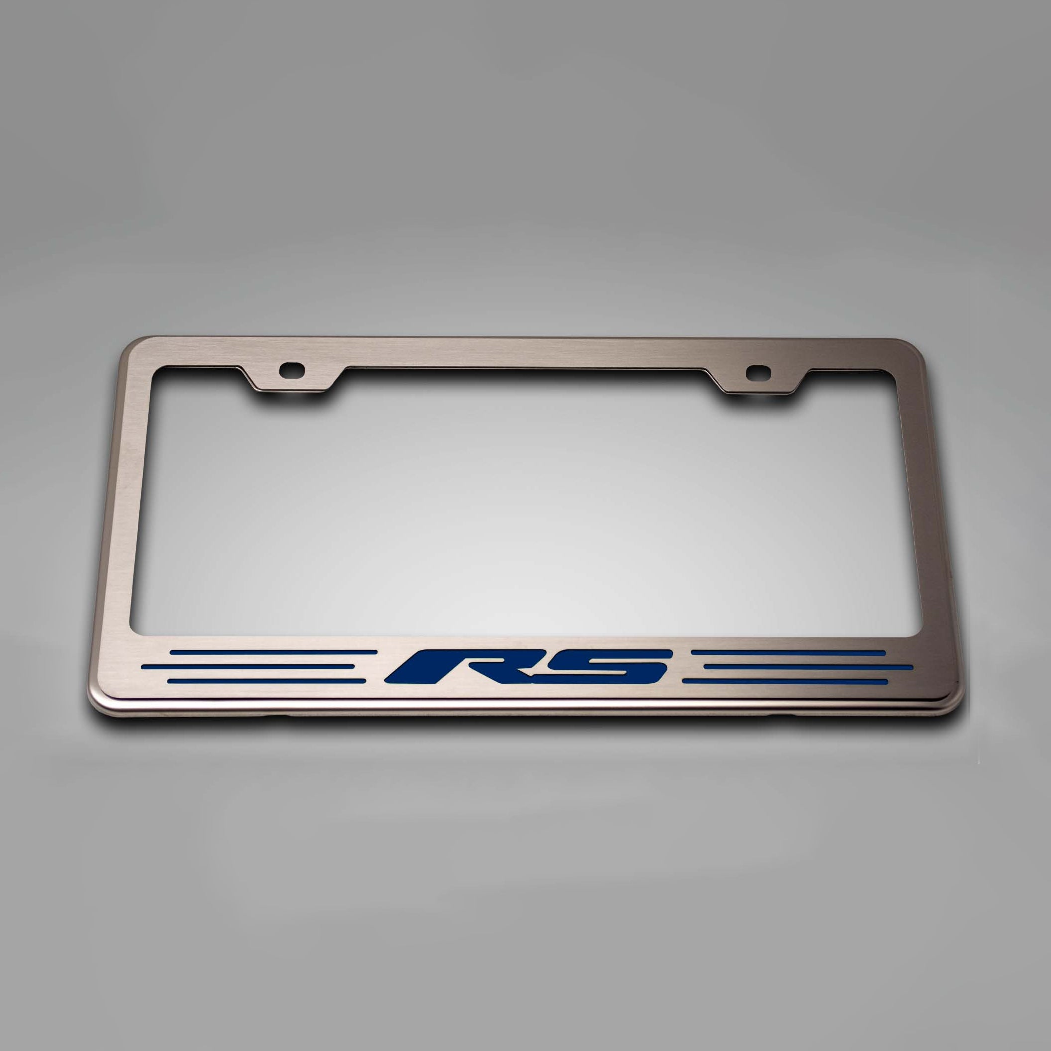 Camaro RS License Plate Frame With RS Lettering GM Company Store camaro-rs-license-plate-frame-with-rs-lettering-gm-company-store