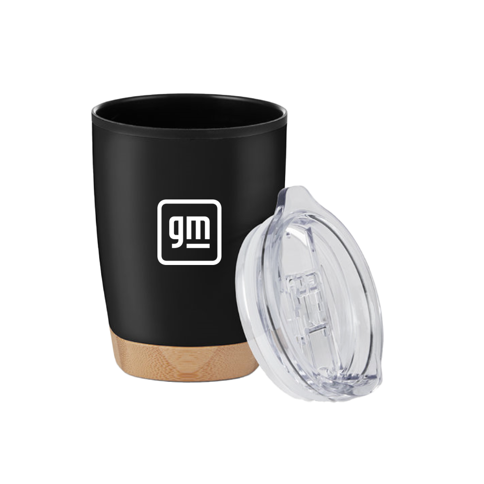 GM 12oz Double Wall Tumbler with Bamboo Base