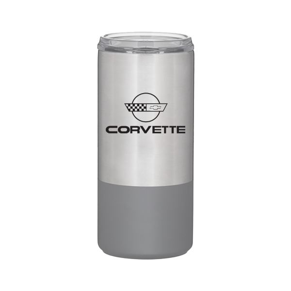 Gray Corvette 16.9oz Steel Thermal Tumbler - C2-C6