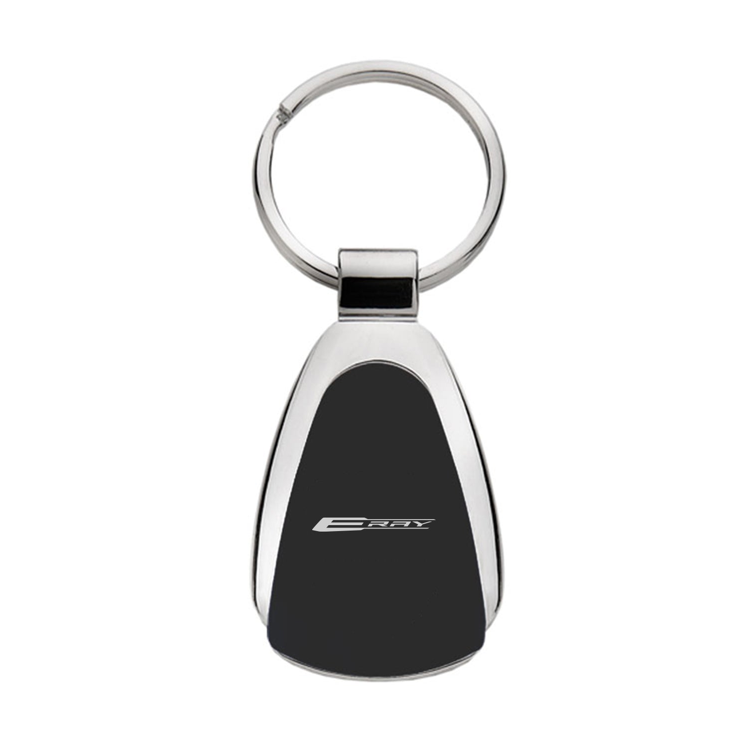 Mercury Grand Marquis Teardrop Keychain - Chrome Metal Key Ring (KC3.GMQ)