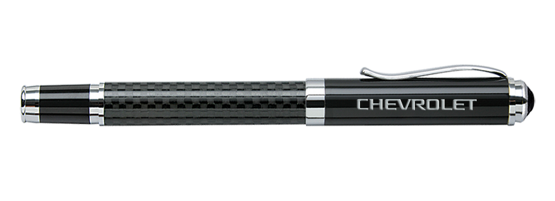 Black Carbon Fiber Chevrolet Ballpoint Pen