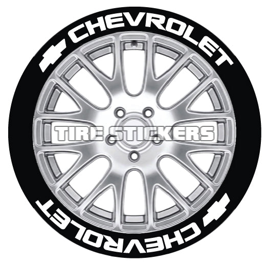 Gray Tire Stickers for Chevrolet – Pontiac – GMC – General Motors
