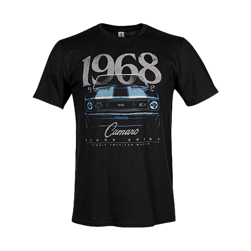 Black CAMARO 1968 T-SHIRT