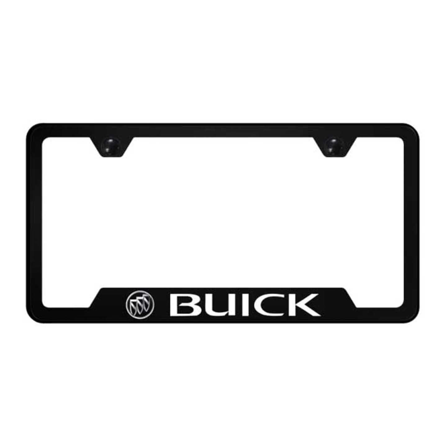 Black Buick PC Notched Frame - UV Print on Black